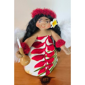 10" Art Doll Piliwi, the Guardian Angel 